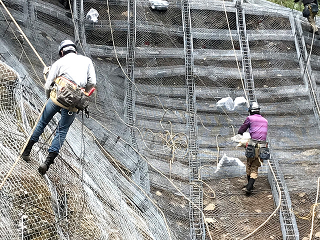 株式会社ライジングシビル法枠工
