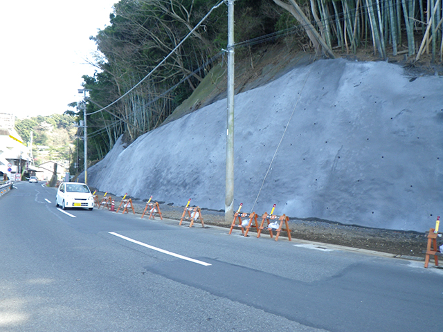 株式会社ライジングシビルモルタル吹付工