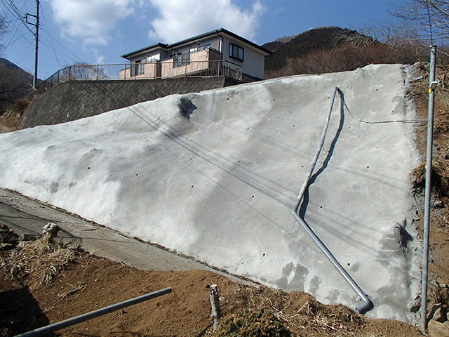 株式会社ライジングシビルモルタル吹付工